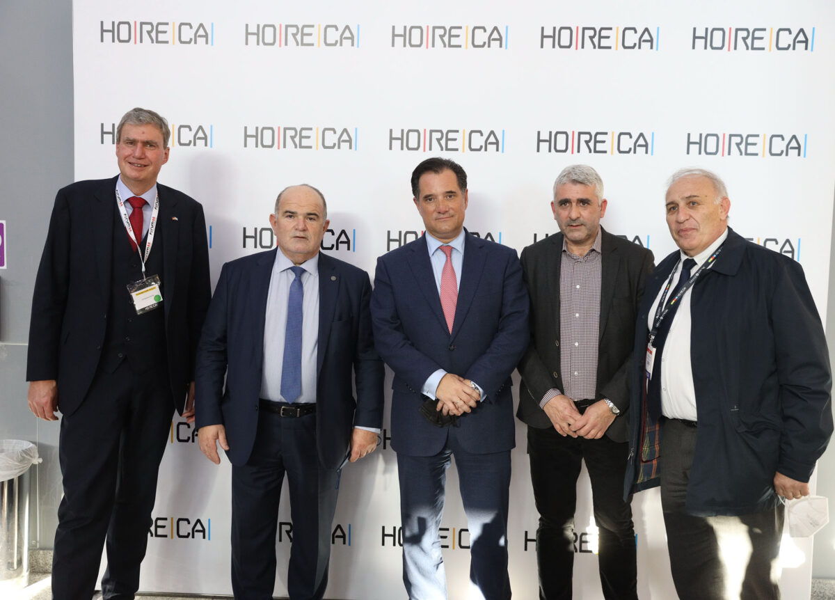 HORECA: Ο Άδωνις Γεωργιάδης στα εγκαίνια της έκθεσης