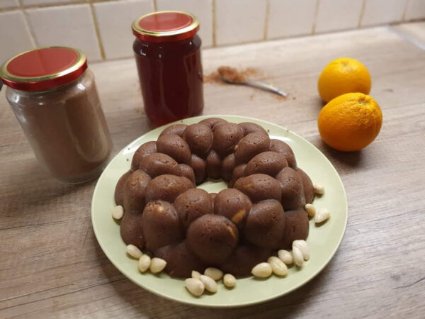 συνταγή για χαλβά σιμιγδαλένιο με κακάο