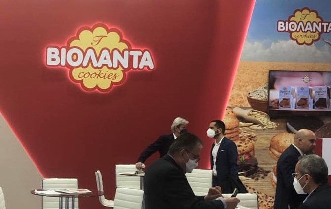 Η γνωστή εταιρεία μπισκότων “Βιολάντα” στην FOOD EXPO