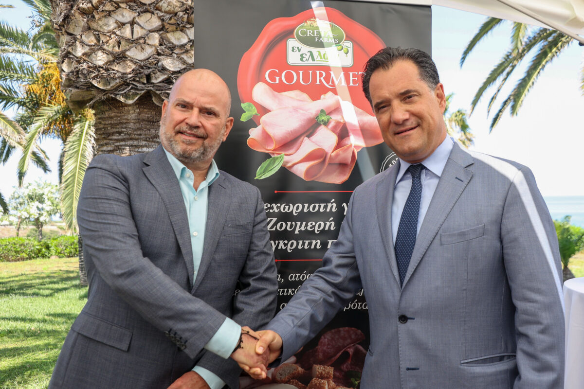 Creta Farms: Επίσκεψη του Υπουργού Ανάπτυξης και Επενδύσεων στην παραγωγική μονάδα του Ρεθύμνου