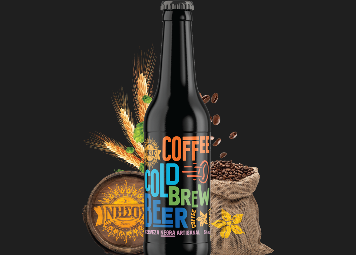 Η Coffee Island και η μπύρα «ΝΗΣΟΣ» συνεργάζονται και δημιουργούν τη νέα COFFEE COLD BREW BEER