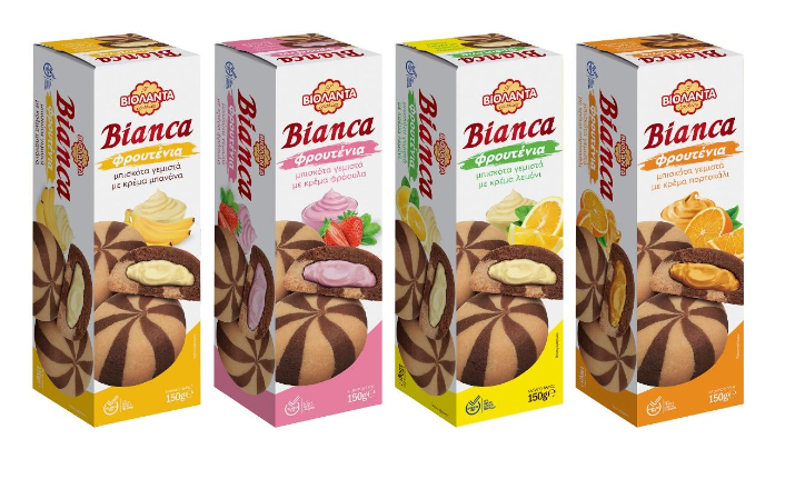 Νέα Bianca‘’Φρουτένια’’ γεμιστά από τη ΒΙΟΛΑΝΤΑ!