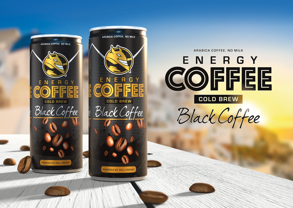 HELL ENERGY: Ανανεωμένη γεύση COFFEE Black Coffee αποκλειστικά για την ελληνική αγορά!