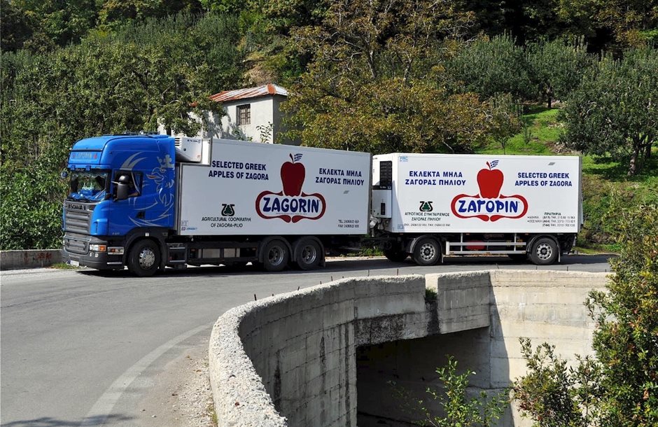 Βραβείο για τα φορτηγά του απέσπασε ο αγροτικός Συνεταιρισμός Ζαγοράς Πηλίου
