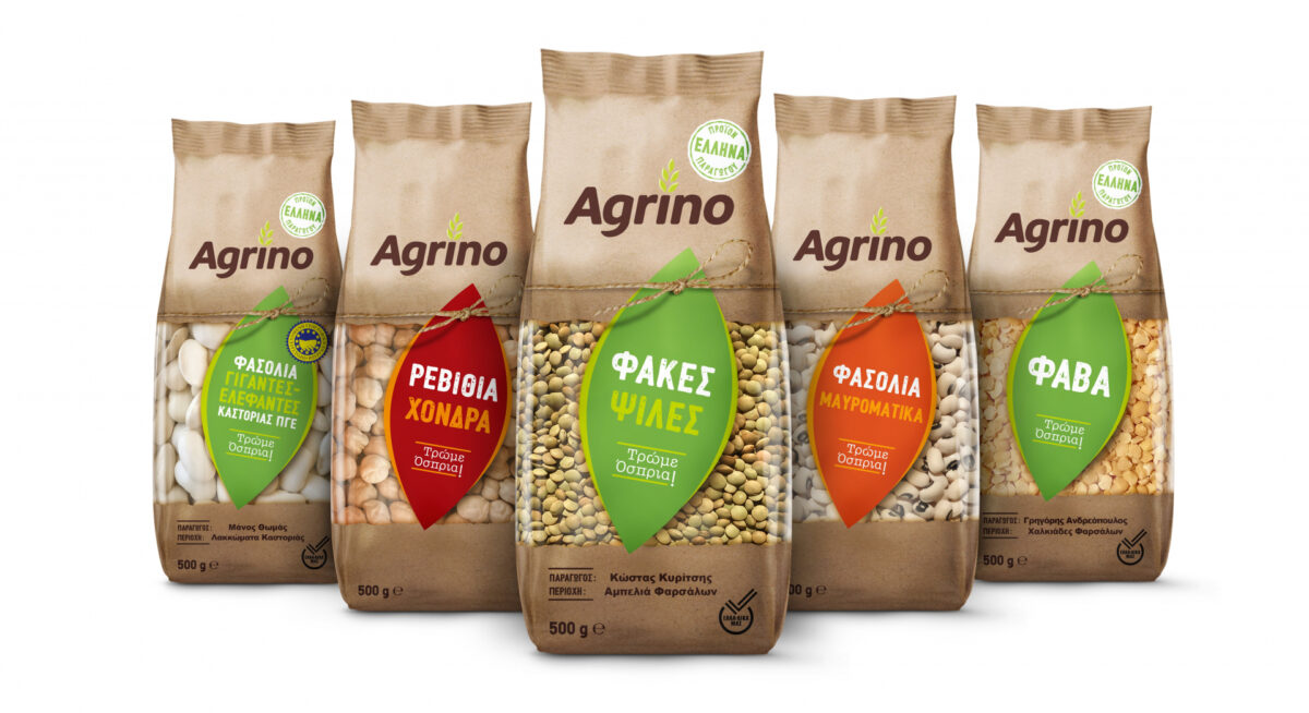 Agrino: «Αντοχές» στην κατανάλωση για όσπρια και ρύζι