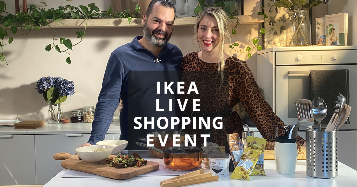 Νέο IKEA Live Shopping Event – Η αγαπημένη Madame Ginger μας υποδέχθηκε στην κουζίνα της!