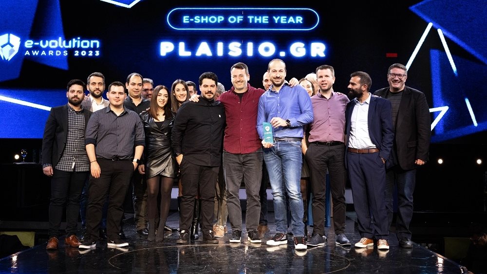 E-shop of the Year και 17 ακόμα βραβεία για την Πλαίσιο Computers στα e-volution awards 2023
