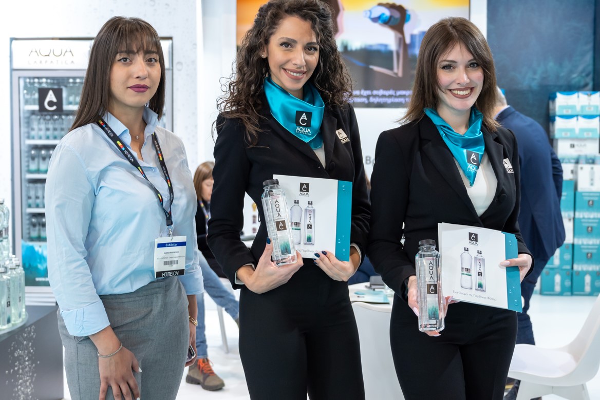 Το AQUA Carpatica εντυπωσίασε στην HORECA 2023