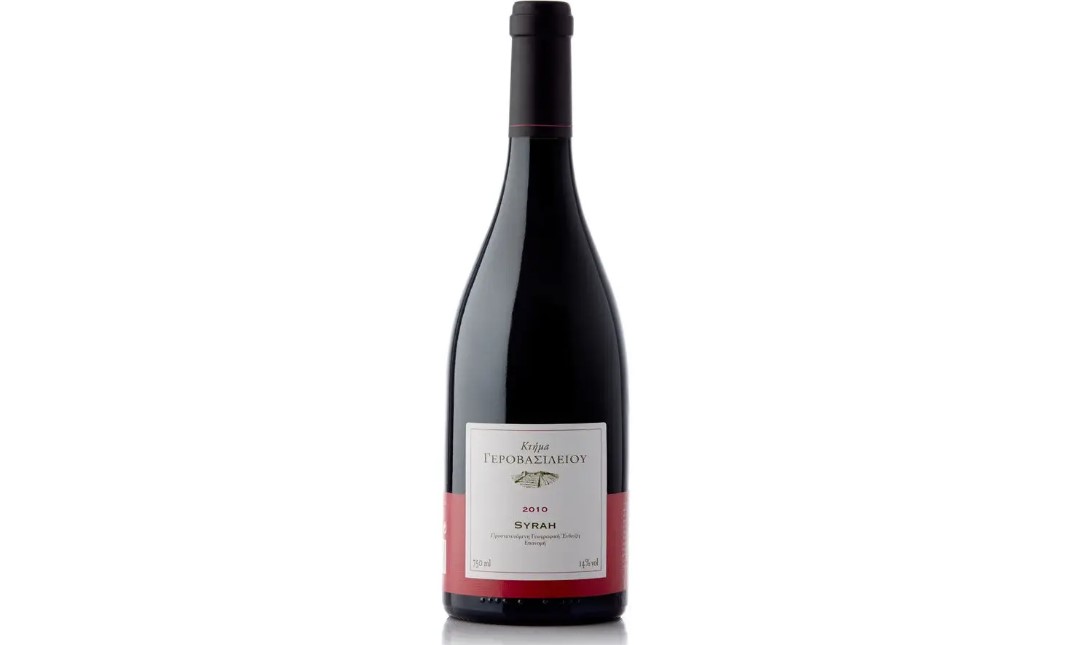 Το κρασί «Κτήμα Γεροβασιλείου Syrah 2021» ανάμεσα στα 10 καλύτερα Syrah στον κόσμο
