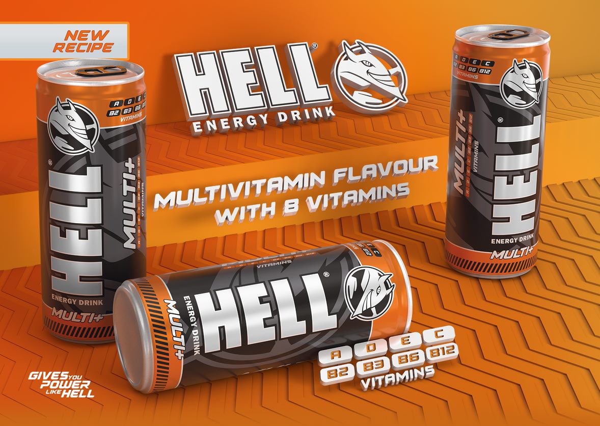 Το HELL MULTI+ έρχεται με νέα γεύση και σε γεμίζει έξτρα ενέργεια