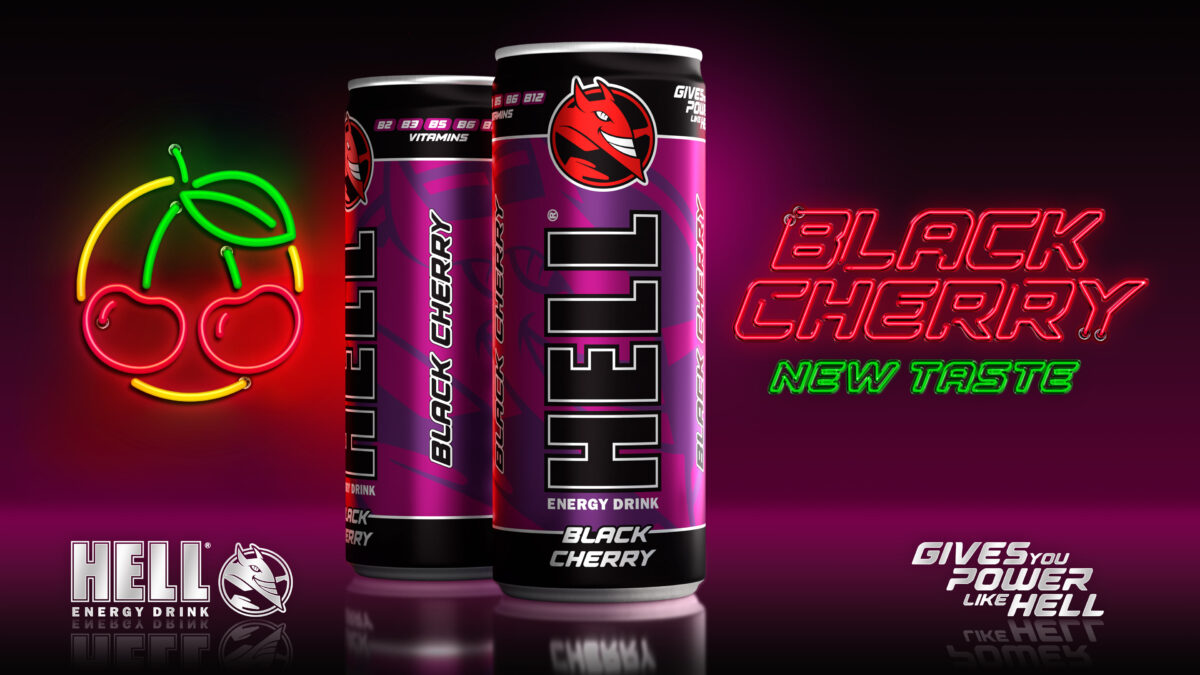 HELL ENERGY: Νέα γεύση Black Cherry