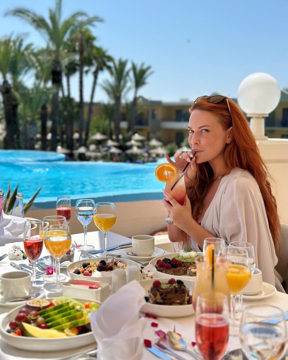 Σίσσυ Χρηστίδου: Το πλούσιο και απολαυστικό πρωινό της στις διακοπές της