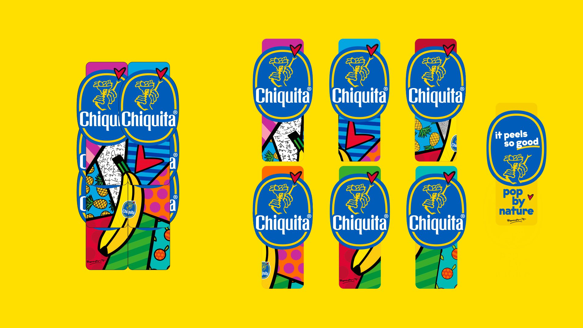 Chiquita: Καμπάνια “Pop by Nature” σε συνεργασία με τον διεθνούς φήμης ...