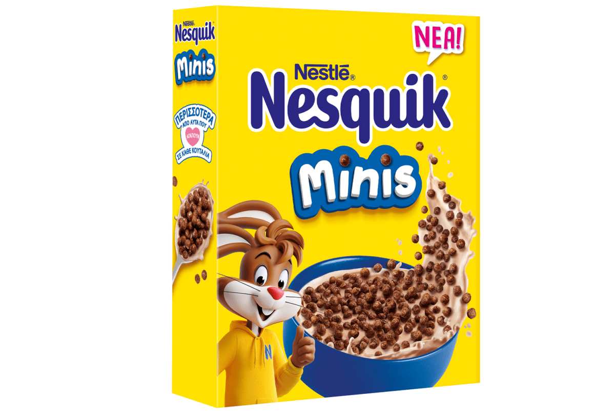 Νέα δημητριακά NESQUIK® Minis και LION® Minis