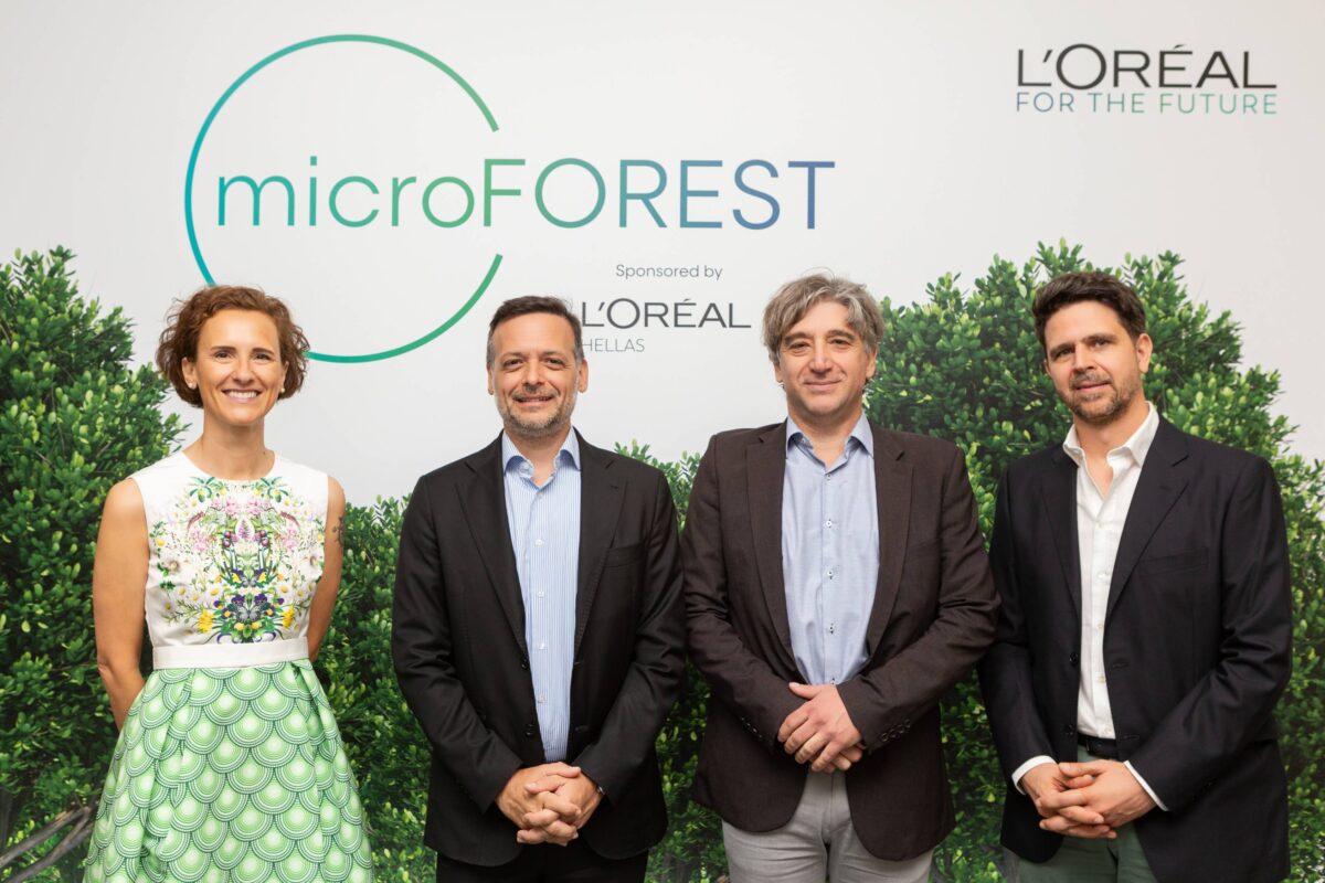 L’ Oréal Hellas: Ένα micro Forest φυτεύεται στην καρδιά της Αθήνας