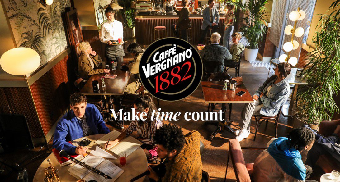“Make Time Count”: Η νέα καμπάνια του Caffè Vergnano αναδεικνύει την ανεκτίμητη αξία του χρόνου