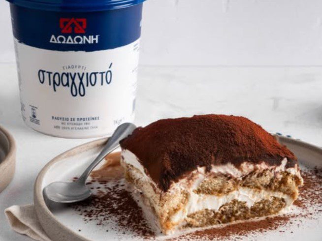 Συνταγή: Λαχταριστό τιραμισού με γιαούρτι Δωδώνη