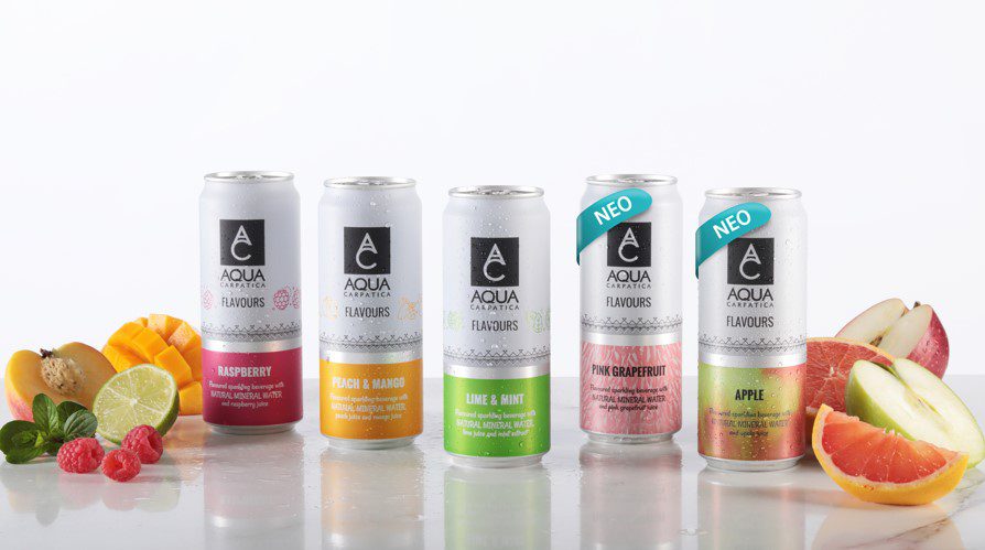 Δύο νέες γεύσεις για τα AQUA Carpatica FLAVOURS