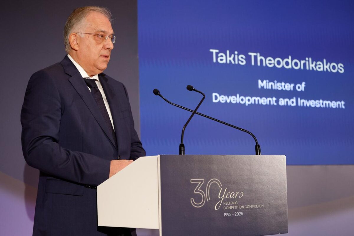 Τ. Θεοδωρικάκος: Παραγωγική οικονομία, μειώσεις φόρων για καλύτερους μισθούς – Στηρίζουμε την Επιτροπή Ανταγωνισμού