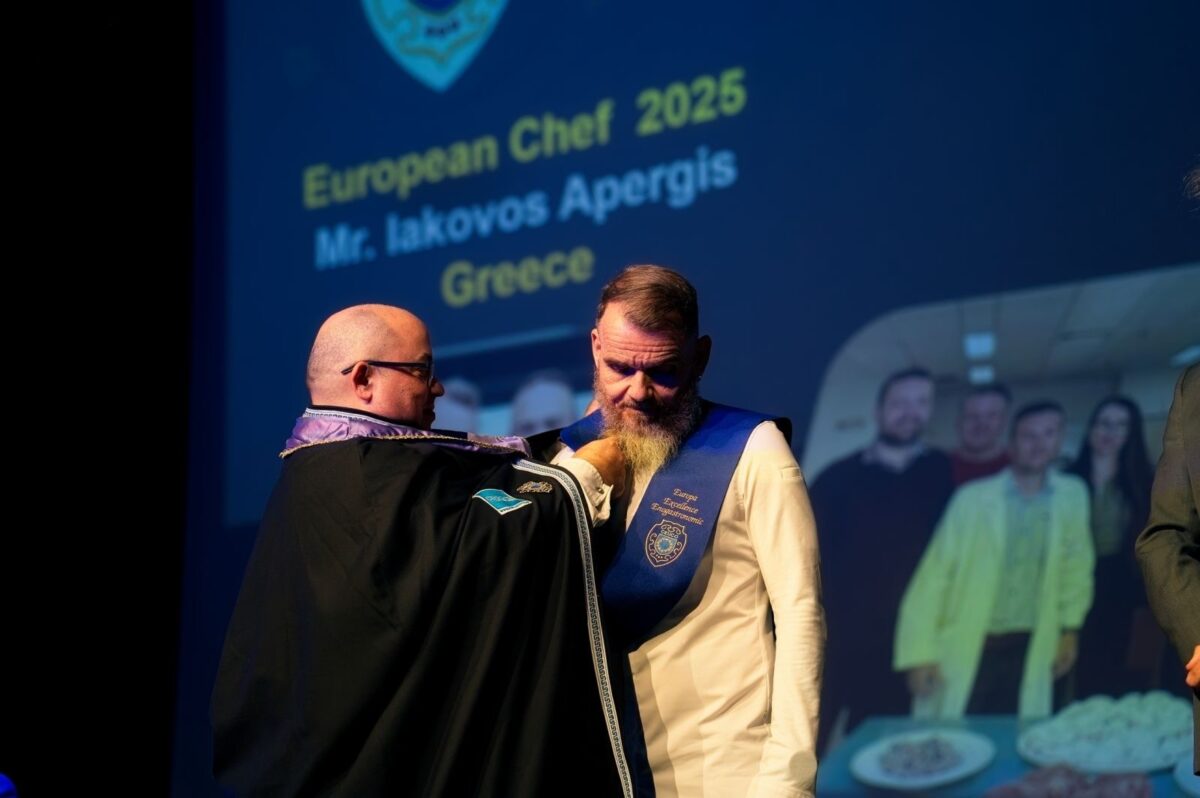«Ευρωπαίος Σεφ 2025» ανακηρύχθηκε Καθηγητής της Ανώτερης Σχολής ΑΚΜΗ στη Χαλκίδα
