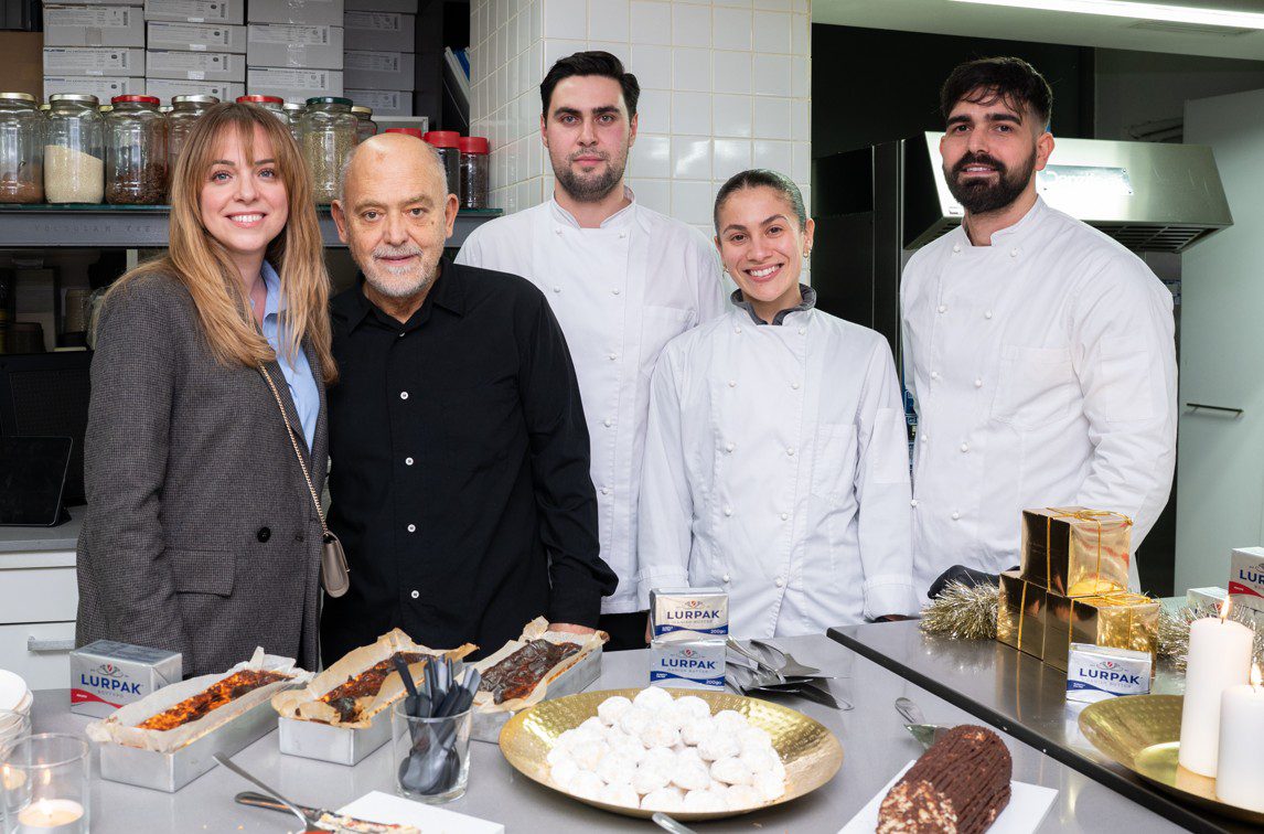 To Lurpak αποχαιρετά τη χρονιά με ένα ξεχωριστό κάλεσμα στο εργαστήριο του Στέλιου Παρλιάρου