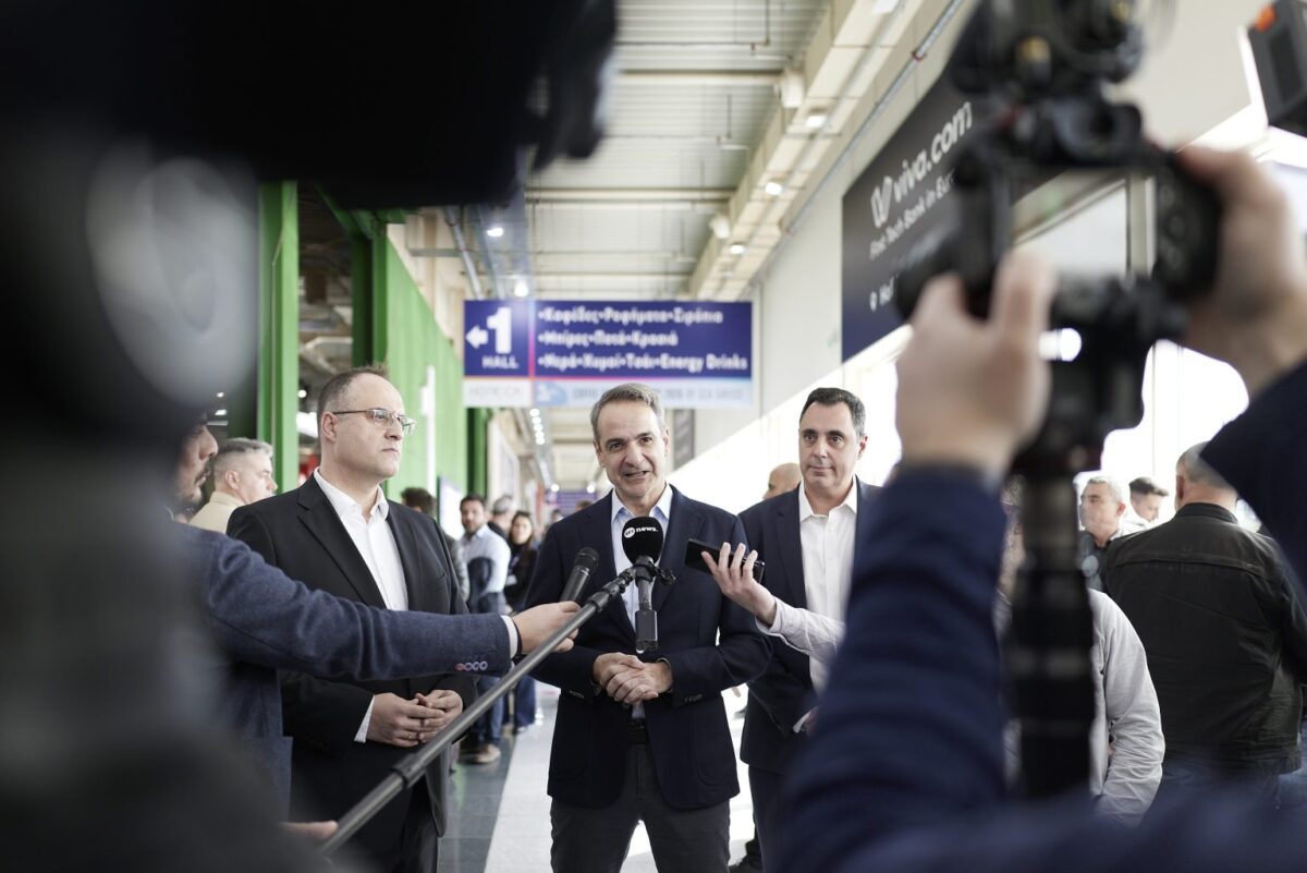 Επίσκεψη του Κυριάκου Μητσοτάκη στη HORECA 2026