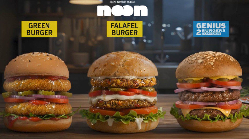 Νέες εμπειρίες burger στο σπίτι από το noon