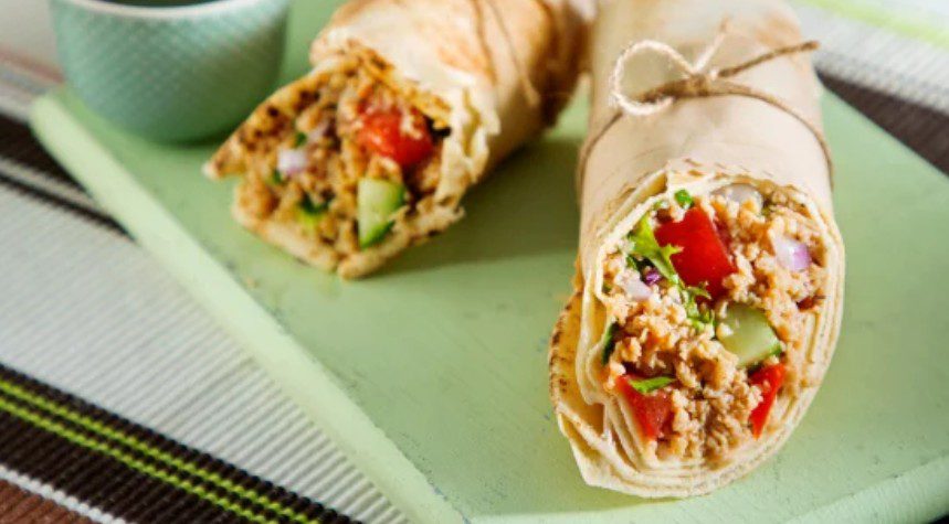 Εύκολο και vegan σνακ: Ρολάκια με κιμά σόγιας