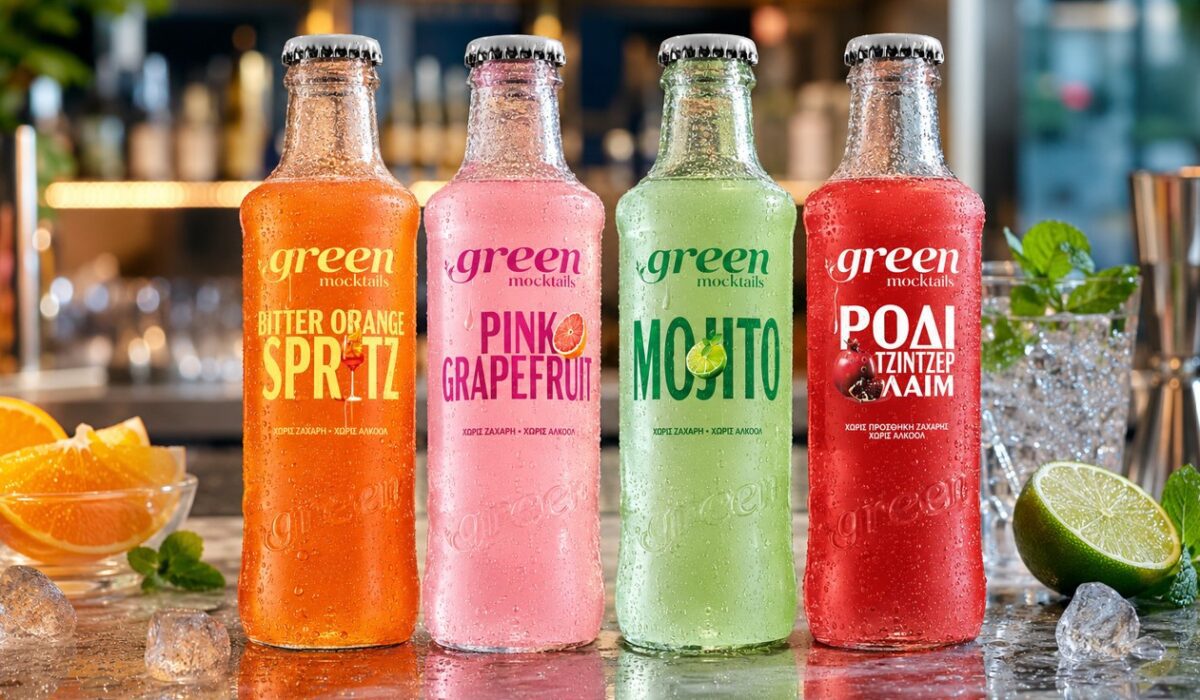 Green Mocktails: Η εμπειρία απόλαυσης αποκτά νέα γυάλινη συσκευασία