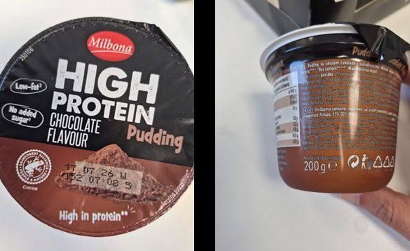 ΕΦΕΤ: Ανακαλεί high protein πουτίγκα με γεύση σοκολάτας