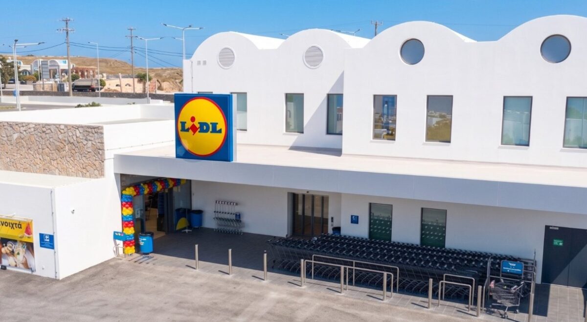 Νέο κατάστημα Lidl στη Σαντορίνη – Επένδυση 14,8 εκατ. ευρώ