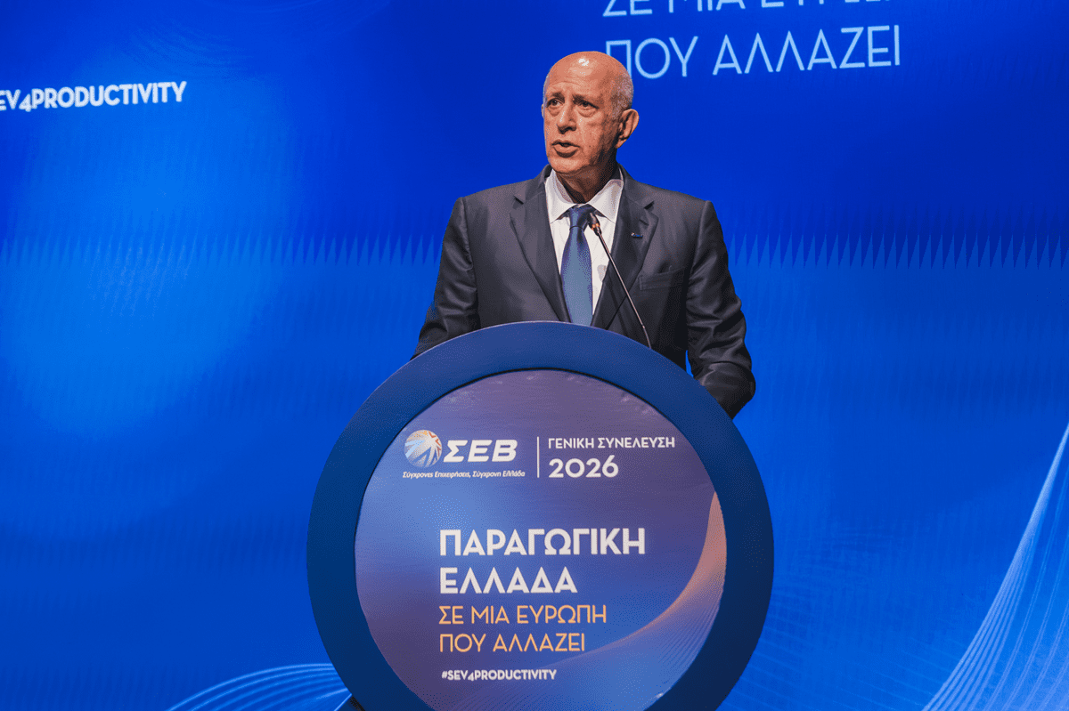 Επανεξελέγη πρόεδρος του ΣΕΒ ο Σπύρος Θεοδωρόπουλος