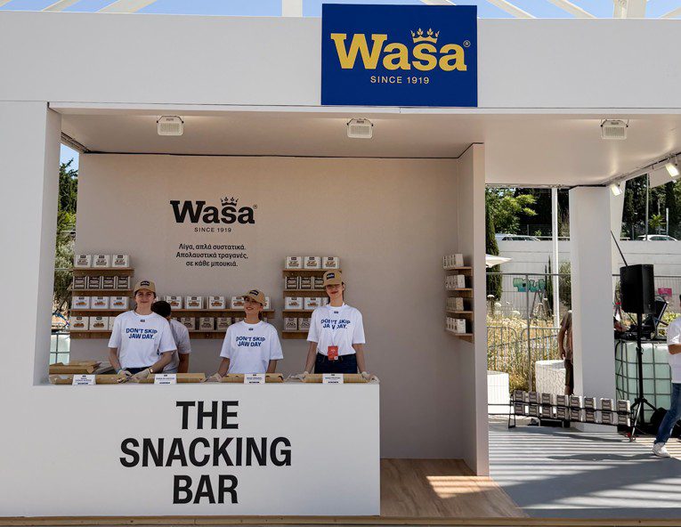 Η WASA έφερε το Jaw Workout Gym στο BeWell Festival 2026