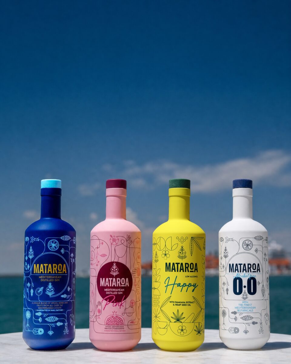 Mataroa Mediterranean Gin: Θρυλικά bar από Μιλάνο και Λονδίνο δίνουν μια μοναδική γεύση στο ελληνικό καλοκαίρι