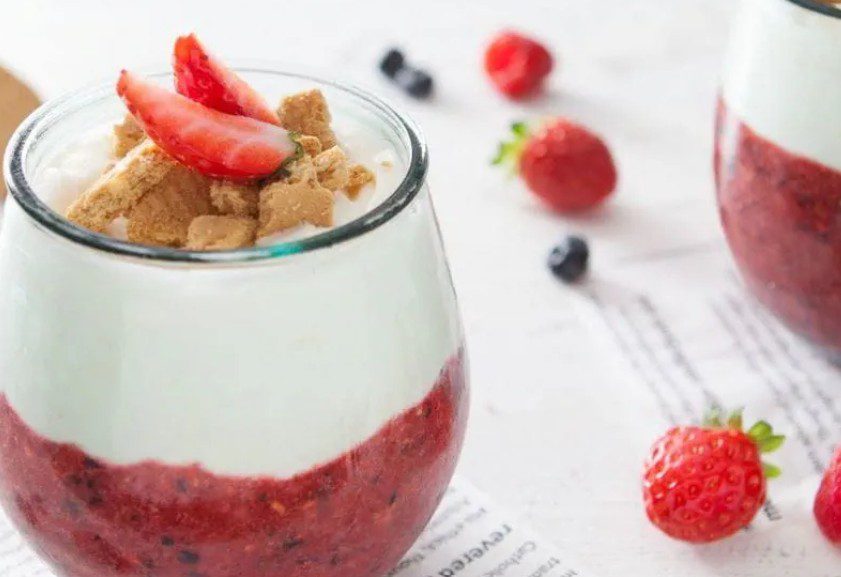 Συνταγή: Εύκολο και vegan cheesecake smoothie