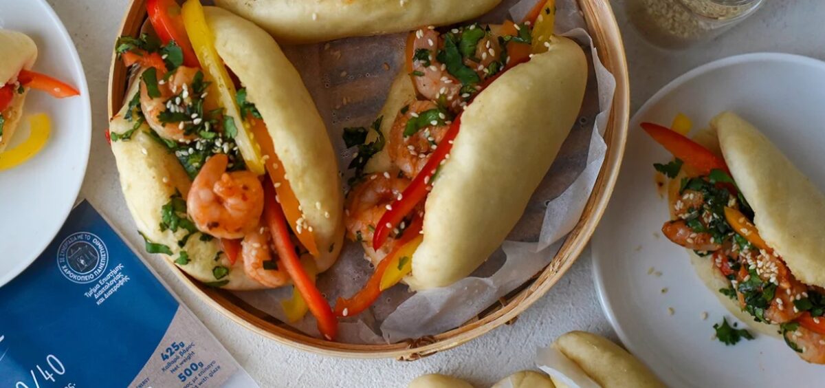 Συνταγή: Πώς θα φτιάξετε bao buns με γαρίδες